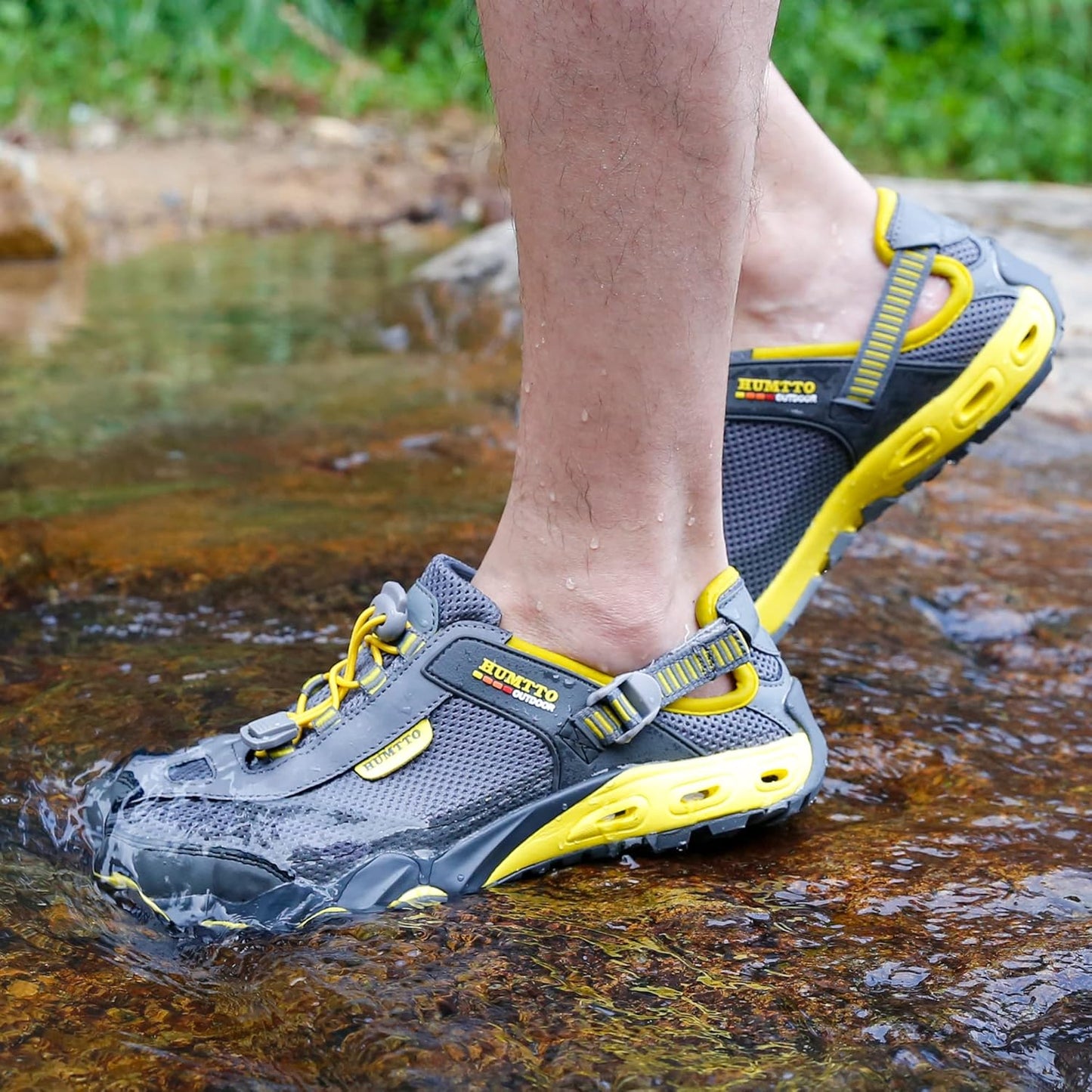 Herren Amphibische Wasserschuhe | Outdoor Sandalen